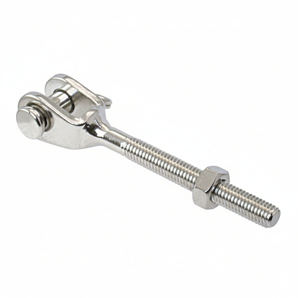 Gewindegabeln metrisches Gewinde Edelstahl A4 AISI316 - M5 bis M12 - Marine Rigging