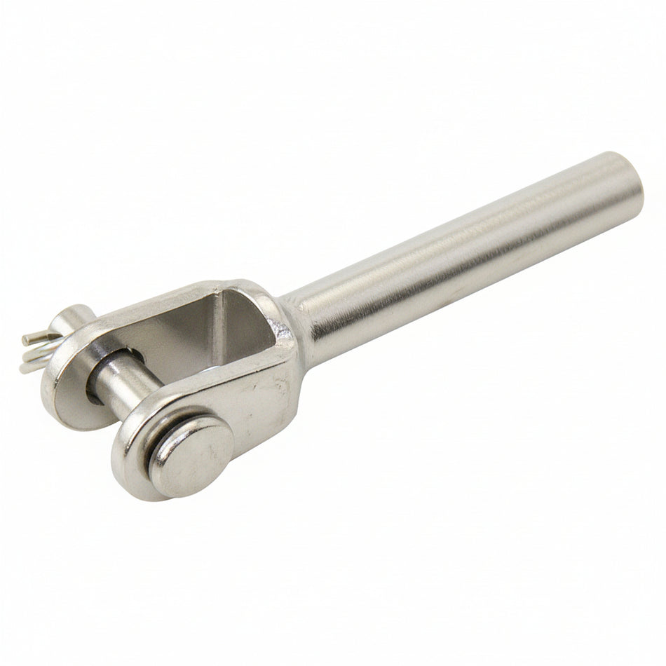 Wantenspanner Teile - Innengewindegabel M6 Edelstahl A4 AISI316 - Marine Rigging