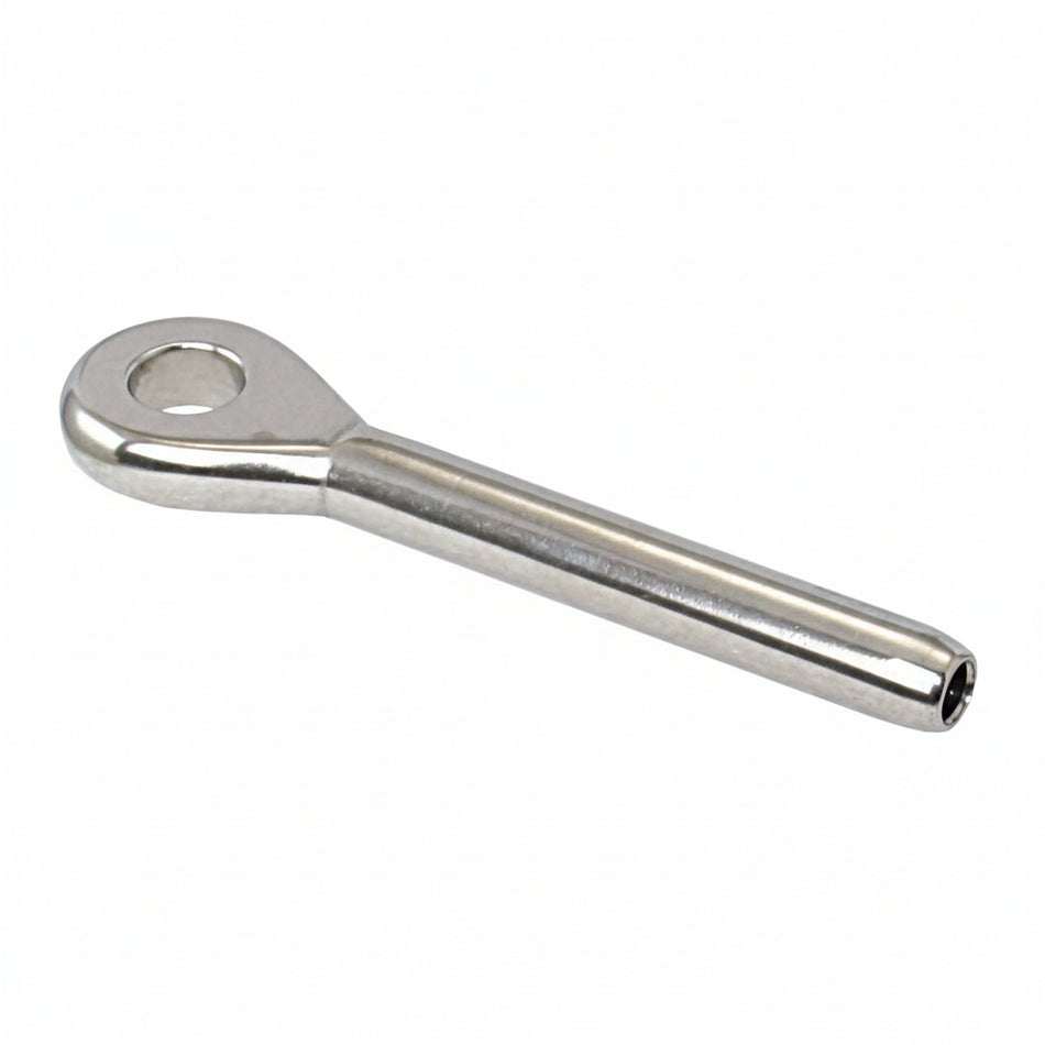 Augterminals zum Verarbeiten mit Walz- oder Pressmaschinen Edelstahl A4 AISI316 - 3-6mm