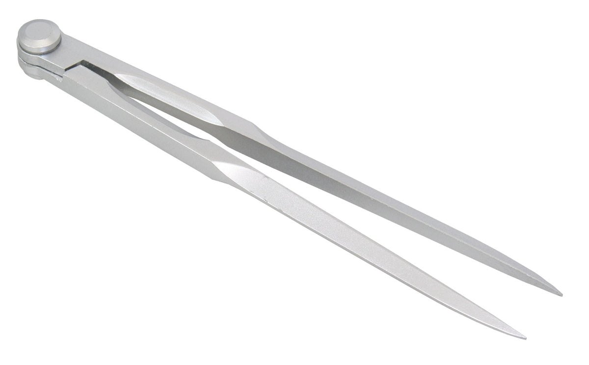 Marinezirkel klassisch 180mm nickelfarben matt mit Etui