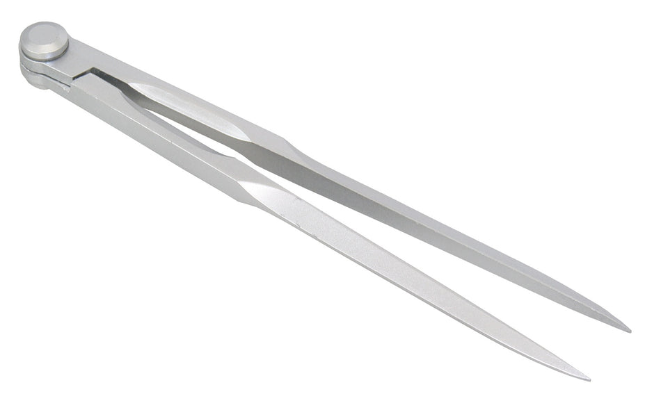 Marinezirkel klassisch 180mm nickelfarben matt mit Etui