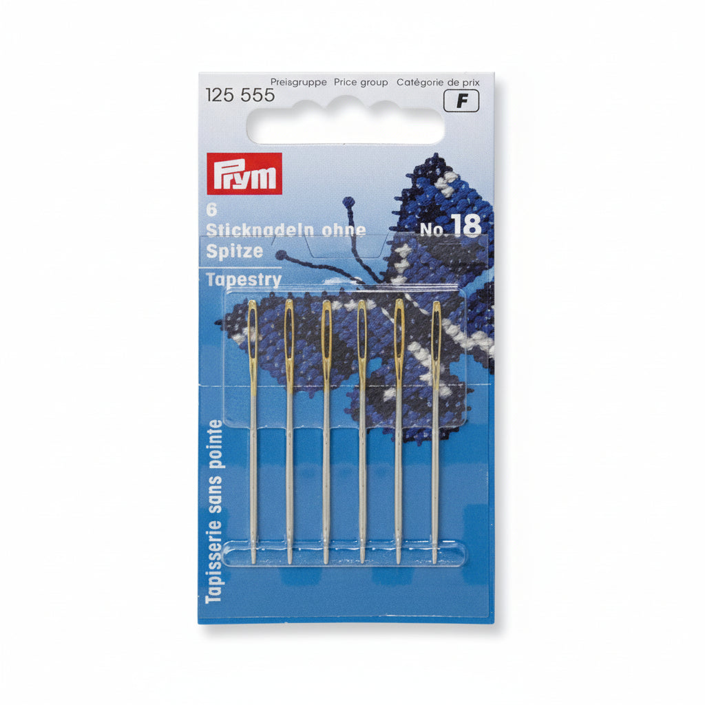 PRYM Spleißnadel ohne Spitze - 6er Set für 1-2 mm Tauwerk