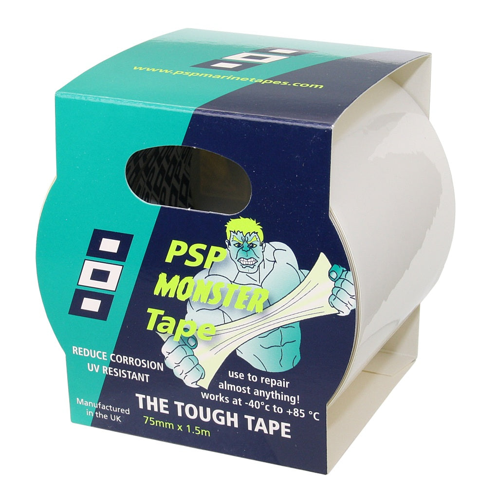 PSP Monster Tape 75mm x 1,5m klar - Extrem robustes Mehrzweckband