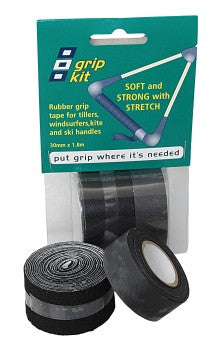 PSP Griff-Tape Gummi 30mm x 1,8m schwarz - Strukturiertes Grifftape