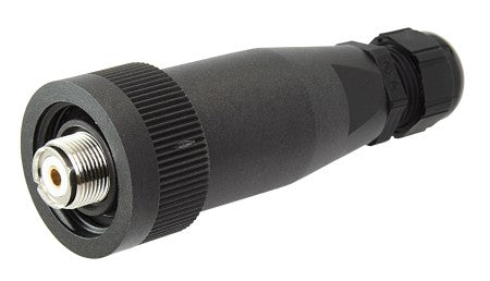 Koaxial Kupplungsstecker & Kupplungsdose IP65 50V RG213 Kupplungsdose