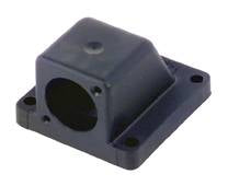 Zubehör für Rundsteckverbinder - Schutzkappen und Gehäuse Winkelgehäuse 90° für Flanschdose