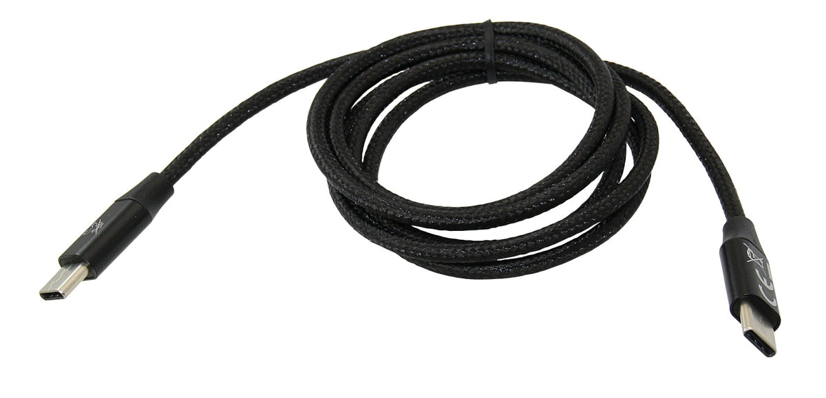 PRO CAR USB-C Ladekabel Max. 3A 1m Schwarz