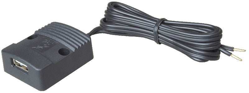 PRO CAR USB-A Aufbau-Steckdose, flach 12/24V 3A 42x34mm mit Kabel 1m