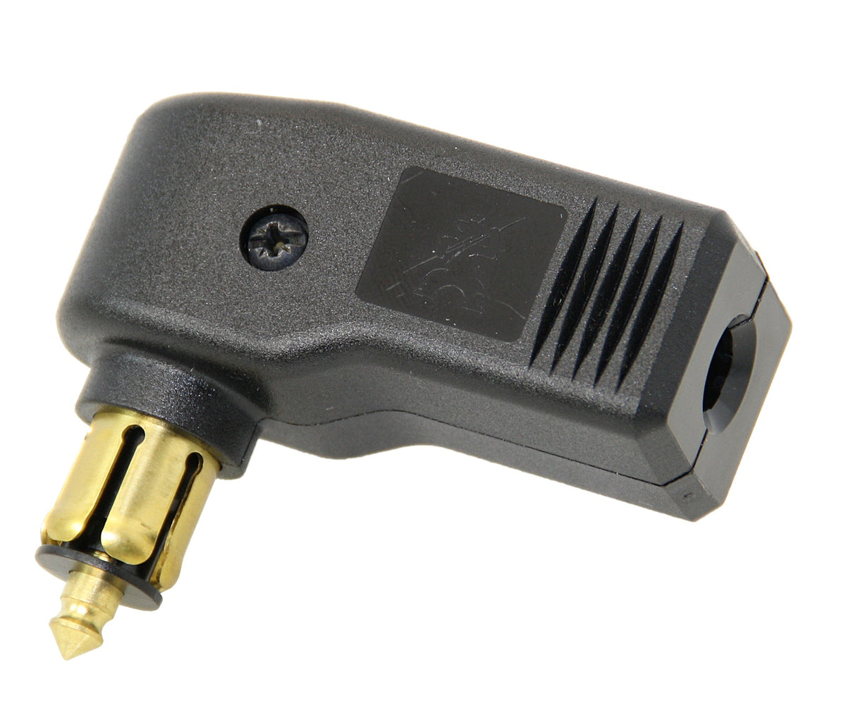 KFZ-Normstecker 12mm 12/24V 16A - Gerade & Winkel SB-Pack Winkelstecker