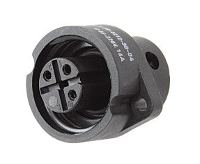 Landstromanschluss Flanschstecker 230V 16A 3-polig - 4 Varianten Flanschdose