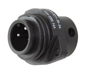 Landstromanschluss Flanschstecker 230V 16A 3-polig - 4 Varianten Flanschstecker