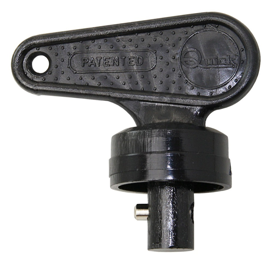 QUICK Ersatz-Schlüssel für Batterieschalter schwarz schwarz