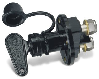 QUICK Batteriehauptschalter S10N Kunststoff 12/24V 100A schwarz - Bootsshop.at