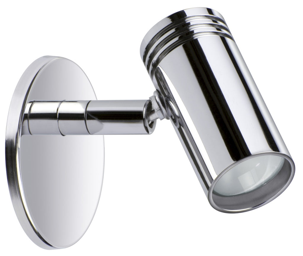 QUICK LED-Leseleuchte Jacob A4/Alu/Cr 12/24V warmweiß