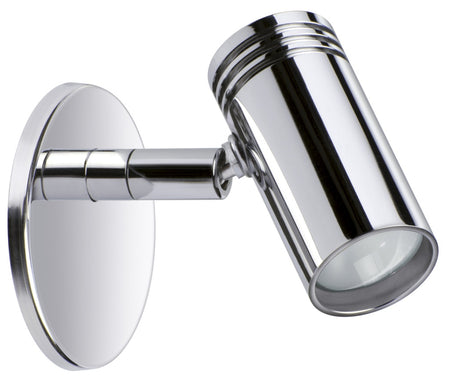 QUICK LED-Leseleuchte Jacob A4/Alu/Cr 12/24V warmweiß