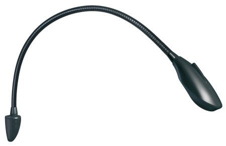 QUICK LED-Leseleuchte mit Schwanenhals Shark 50 12/24V 400mm, kaltweiß/rot