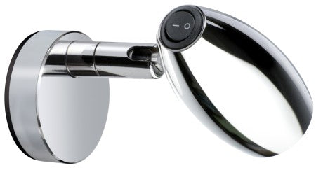 QUICK LED-Leseleuchte Olivia Alu/Cr 12/24V warmweiß