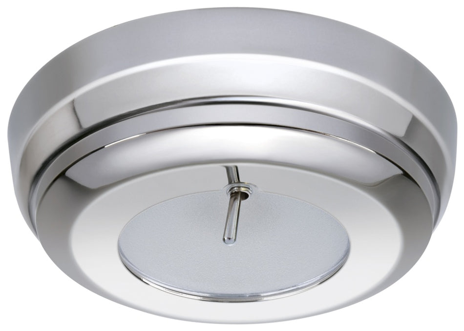 QUICK LED-Deckenleuchte Sandy C A4 12/24V 90mm, warmweiß, poliert