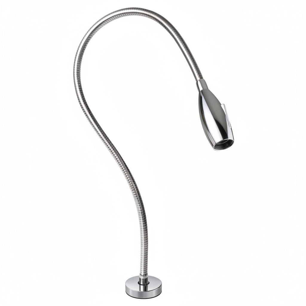 QUICK Maya 60 LED-Leseleuchte Schwanenhals 12/24V 675mm warmweiß