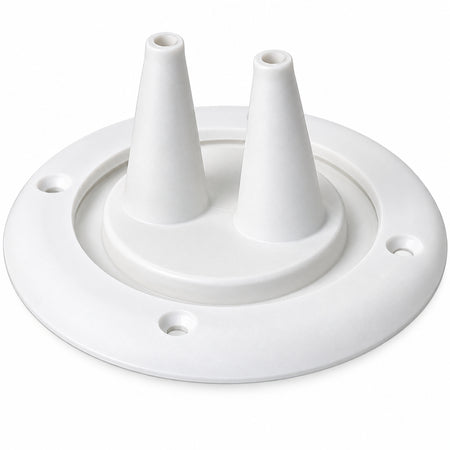 Kabeldurchführungen für Boots-Steuerungsanlagen – weiß, Ø 105–152 mm für 2 Kabel