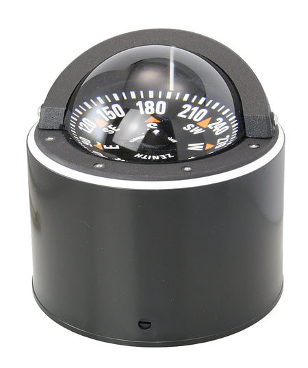 RIVIERA ZENITH BZ3 Kompass 80mm Aufbauversion - LED-Beleuchtung mit entspiegelter Glaskuppe