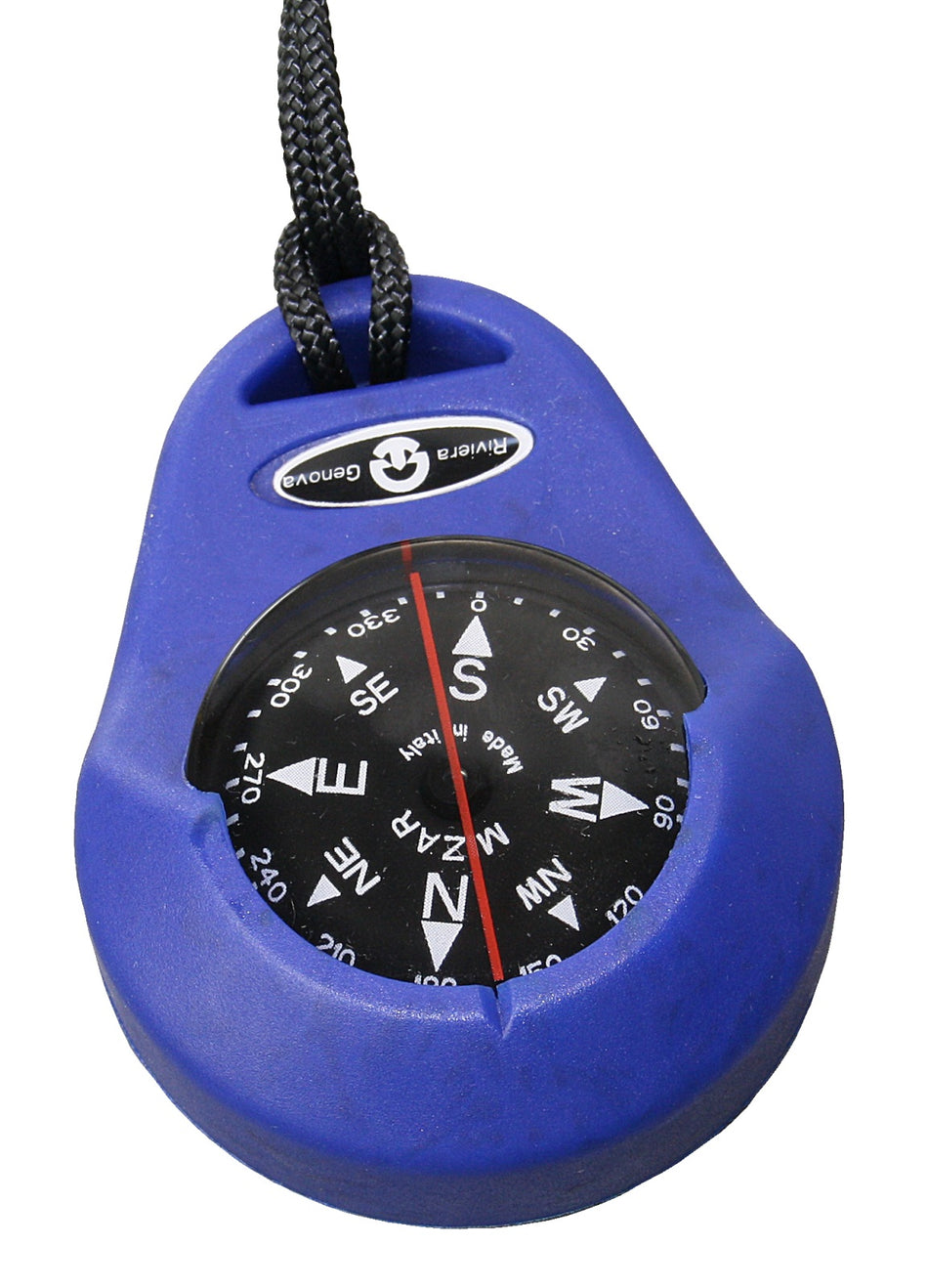 RIVIERA IRIS Handkompass 47,6mm - Schwimmfähiger Peilkompass in 4 Farben blau