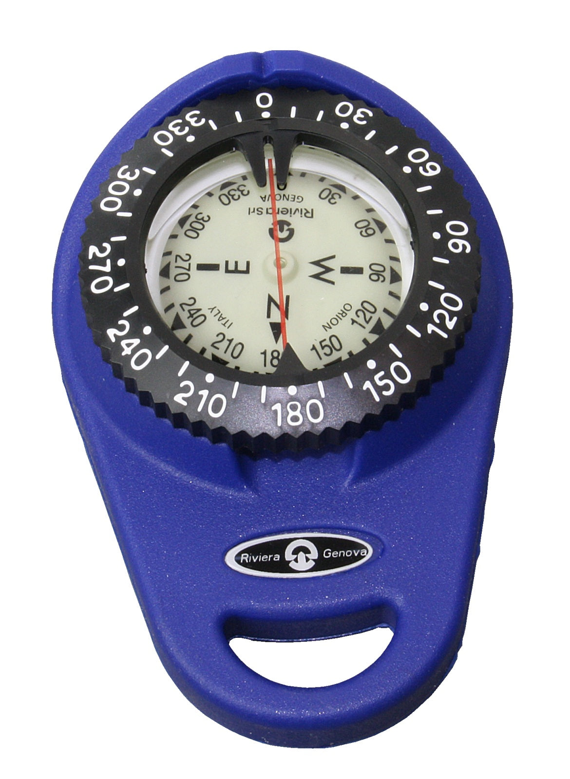 RIVIERA CONTEST 101 Handkompass 47,6mm - Schwimmfähiger Peilkompass in 4 Farben blau