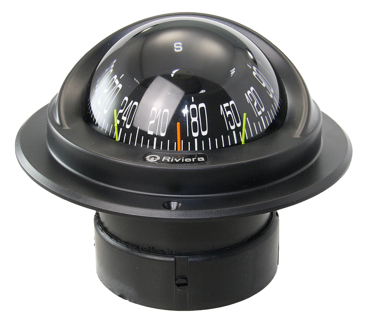 RIVIERA BUSSOLA BA1 Kompass 70mm - Einbaukompass mit LED-Beleuchtung