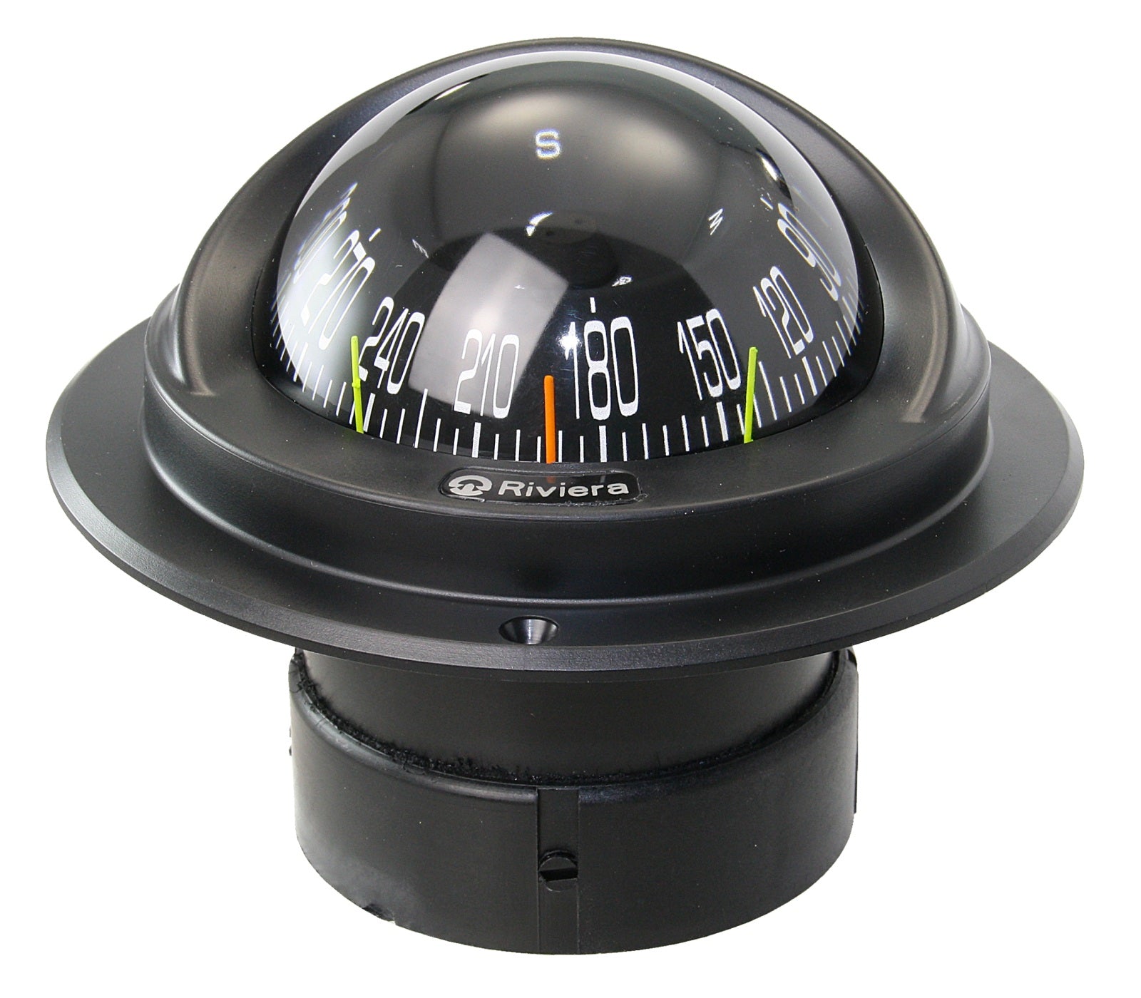 RIVIERA BUSSOLA BA1 Kompass 70mm - Einbaukompass mit LED-Beleuchtung