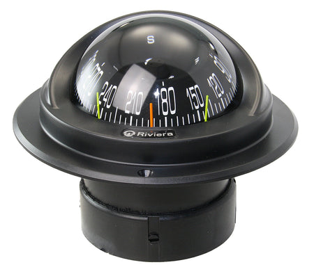 RIVIERA BUSSOLA BA1 Kompass 70mm - Einbaukompass mit LED-Beleuchtung