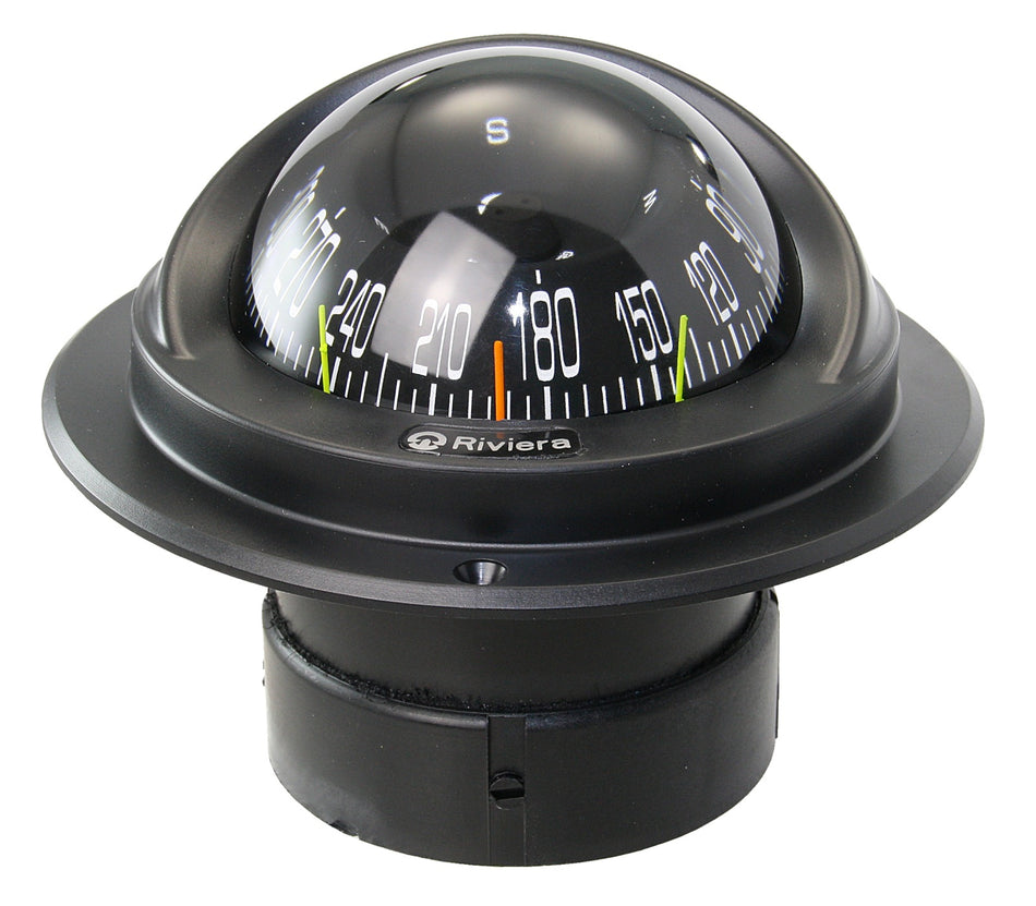 RIVIERA BUSSOLA BA1 Kompass 70mm - Einbaukompass mit LED-Beleuchtung
