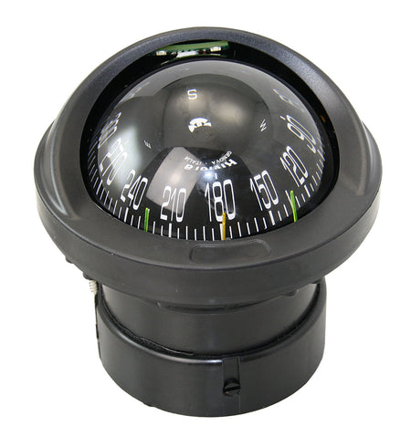 RIVIERA BUSSOLA BA1 slim Kompass 70mm - Flacher Einbaukompass mit LED-Beleuchtung