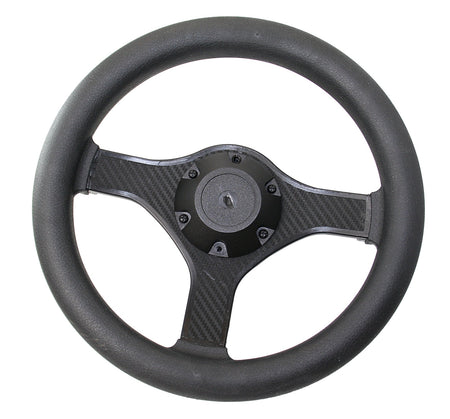 RIVIERA Steuerrad VR00 PP/Megol 280mm schwarz/weiß/rot/blau schwarz