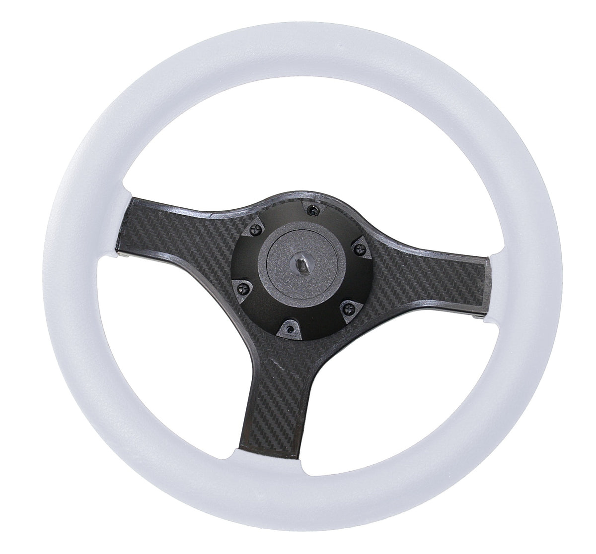 RIVIERA Steuerrad VR00 PP/Megol 280mm schwarz/weiß/rot/blau weiß