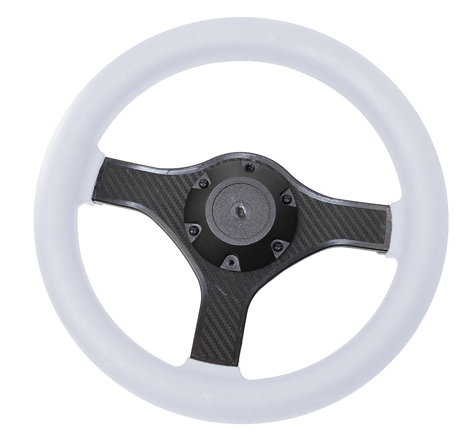 RIVIERA Steuerrad VR00 PP/Megol 280mm schwarz/weiß/rot/blau weiß