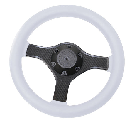 RIVIERA Steuerrad VR00 PP/Megol 280mm schwarz/weiß/rot/blau weiß