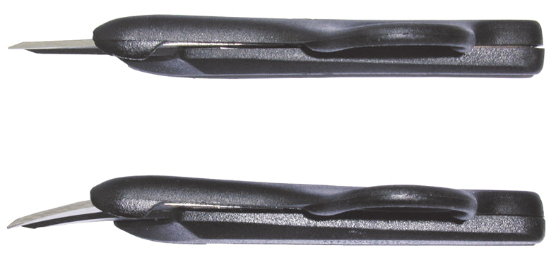 Fadenschere Einring-Weberschere RQ203761, gebogene Klinge, zwei Ausführungen im Vergleich