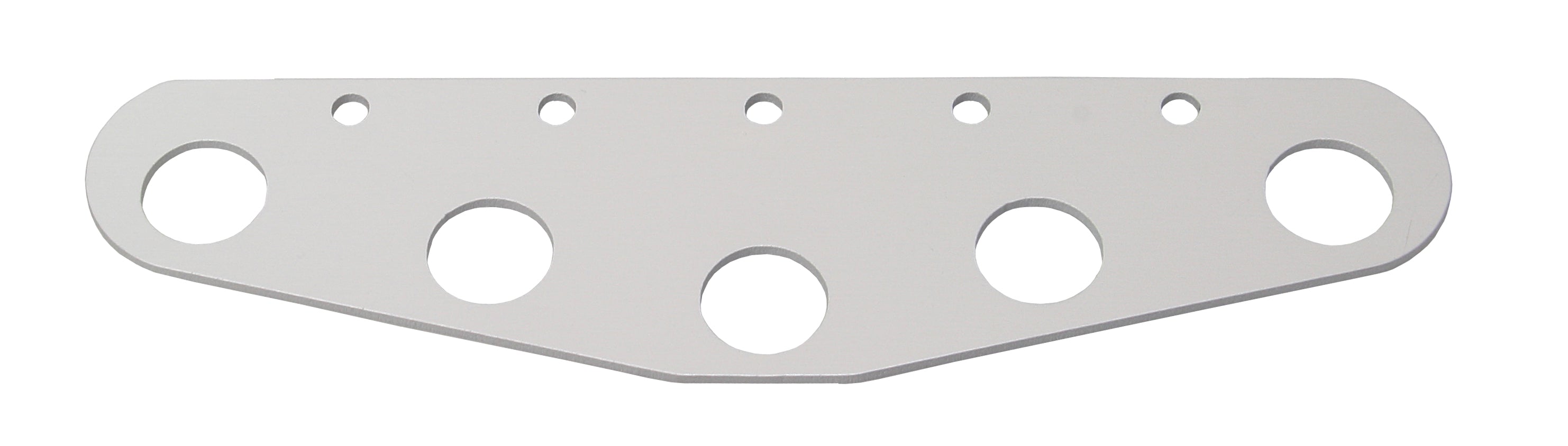 RUTGERSON Schotbretter gerade Aluminium silber eloxiert - 4 Größen