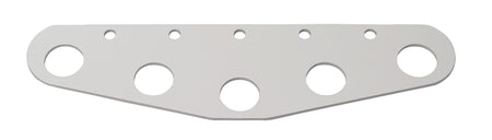 RUTGERSON Schotbretter gerade Aluminium silber eloxiert - 4 Größen