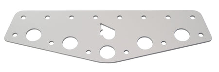 RUTGERSON Schotbretter gerade Aluminium silber eloxiert - 4 Größen