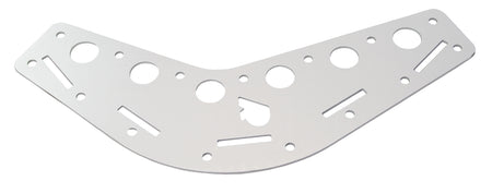 RUTGERSON Schotbretter gerade Aluminium silber eloxiert - 4 Größen