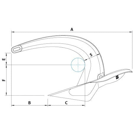 VULCAN Anker – Weiterentwicklung ROCNA – 4-55 kg – Kompakt – Hochhaltekraft