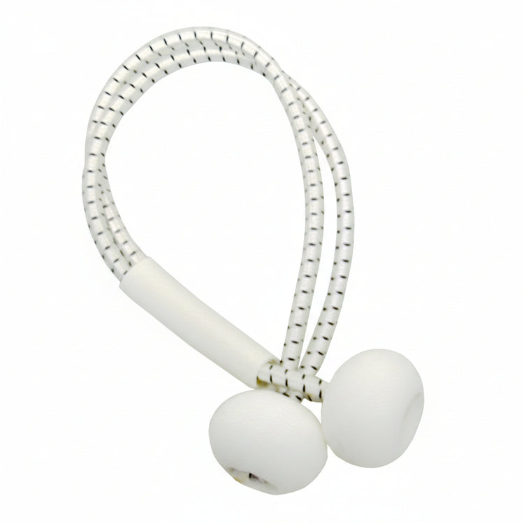Kugel-Zeisinge Gummileine 4mm mit farbigen Kugeln - 25-60cm
