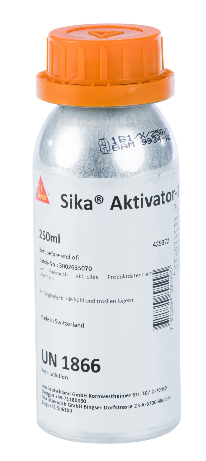 SIKA Aktivator 100 Haftreiniger - 250ml Dose gelblich