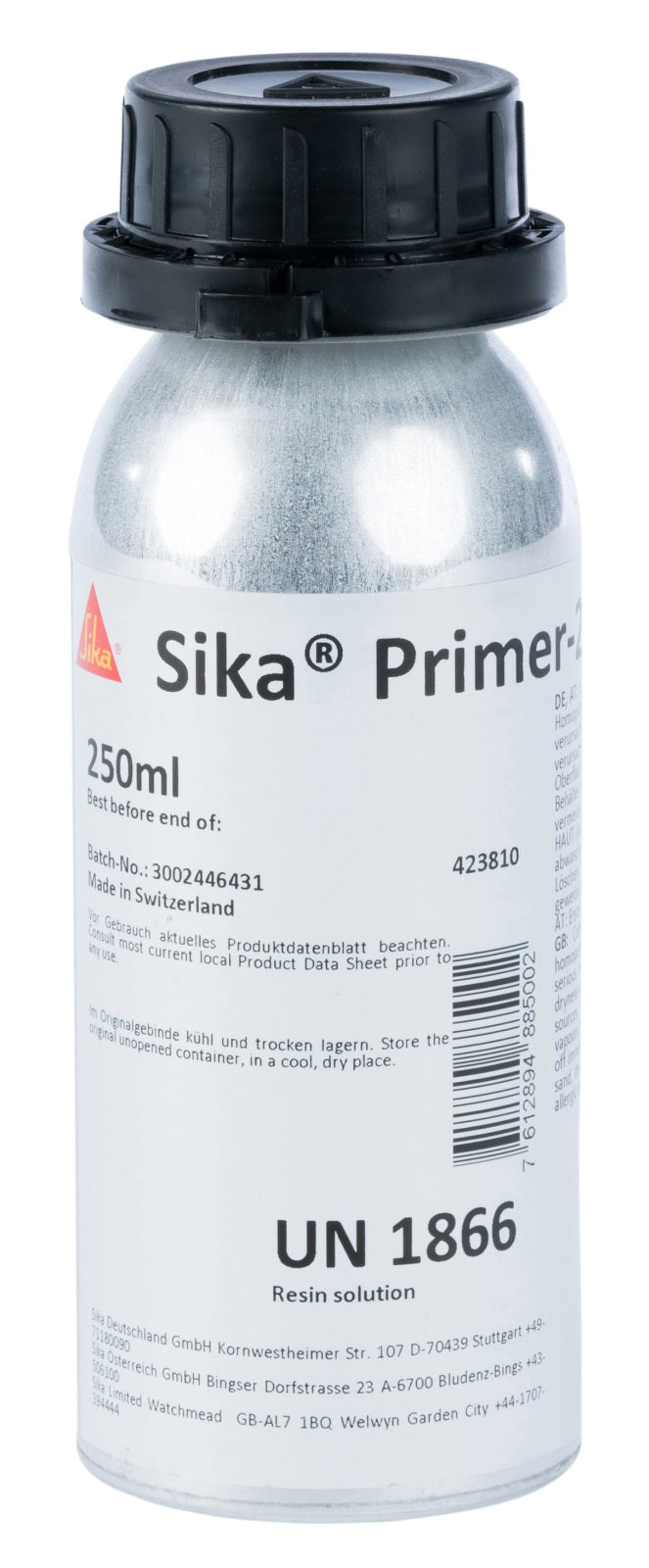 SIKA Primer 206 G+P Grundierung - 250ml Dose schwarz