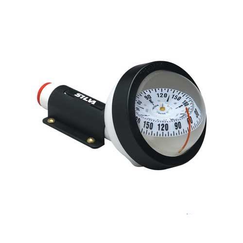 Silva Kompass Mod. 70 UNE Weiß - Universal-Kompass mit Steckhalterung