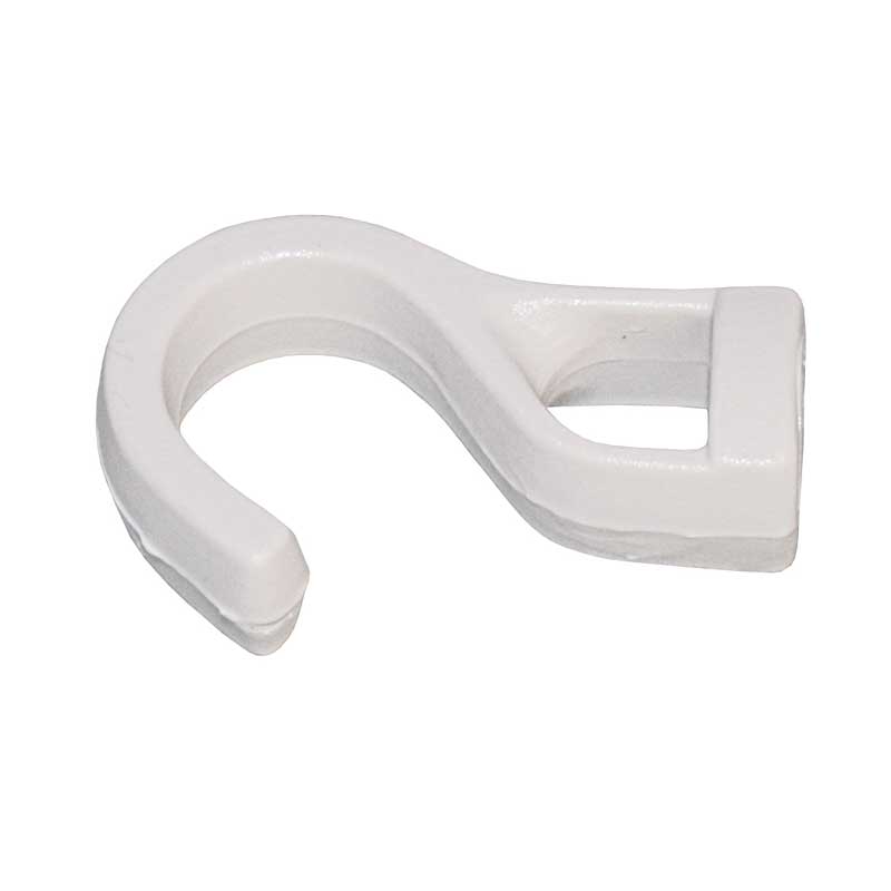 Seilhaken Kunststoff für 6-8mm Seil weiß