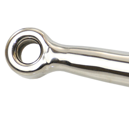 Relingstützen Edelstahl 1.4401 – Kopf rund, 25,4 mm, 450 / 610 mm