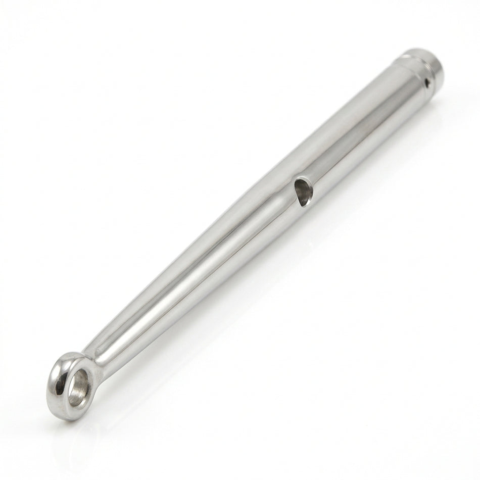 Relingstützen Edelstahl 1.4401 – Kopf rund, 25,4 mm, 450 / 610 mm