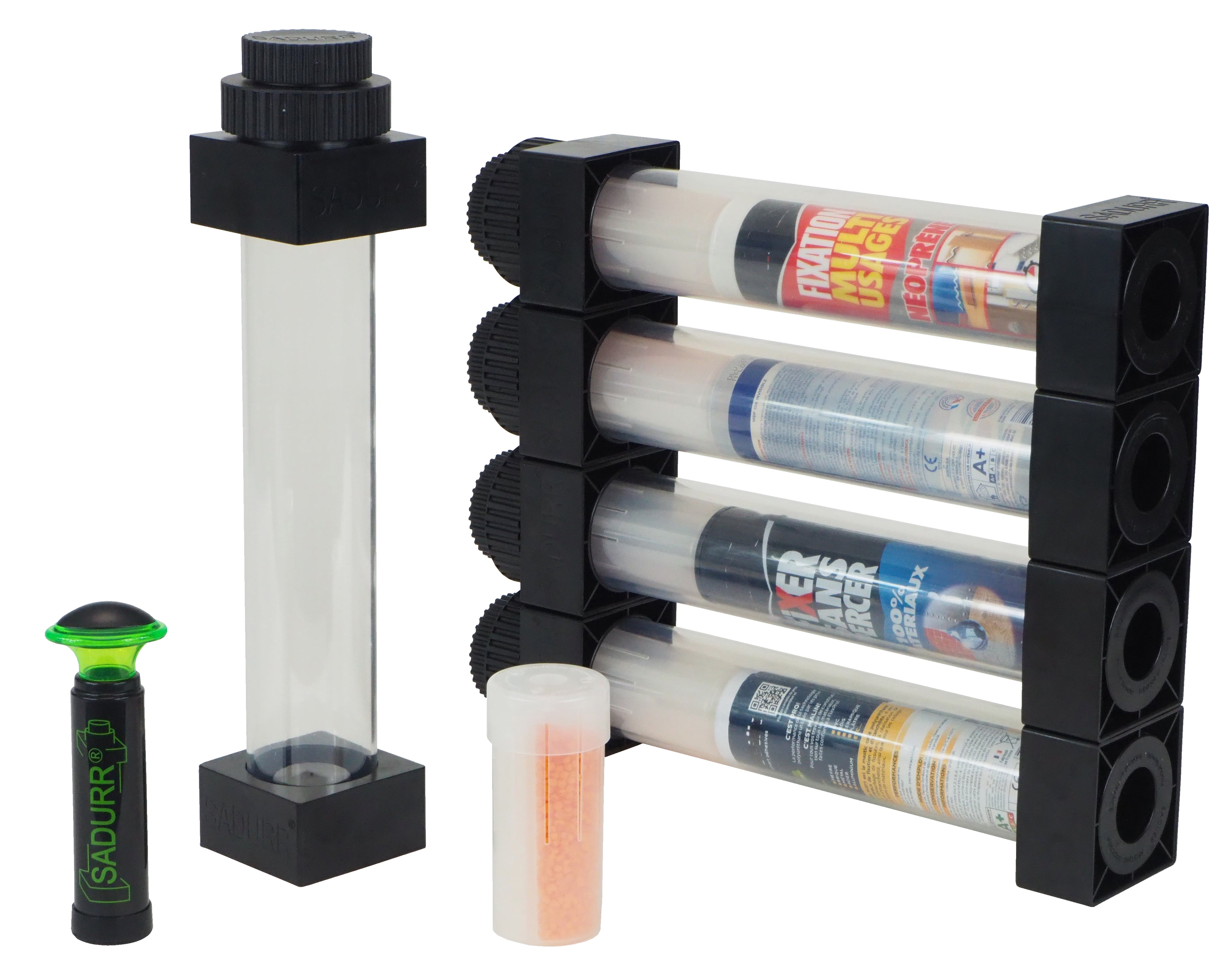 SADURR Masticbox - Aufbewahrungsbox für angebrochene Kartuschen